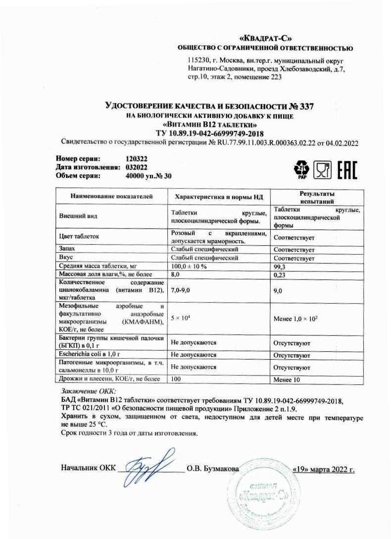 Паспорт №032022